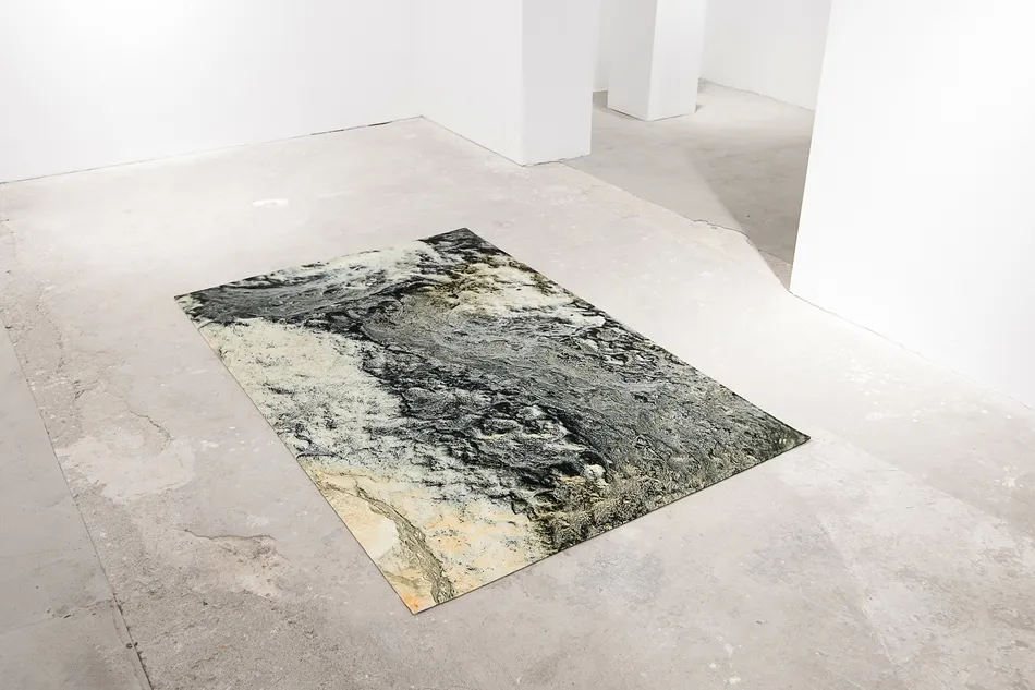 Cuando el cuerpo metálico del meteorito se hace manto