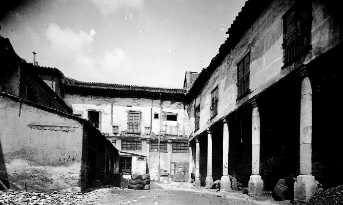 El antiguo Palacio del Duque de la Roca, en la plaza de San Boal