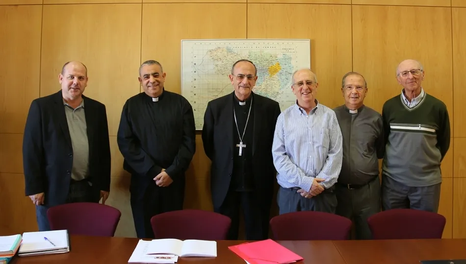 Consejo Episcopal con la presencia de Tomás Durán