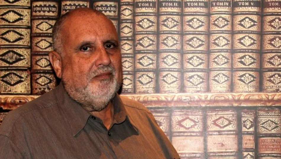 El escritor Enrique Viloria Vera. Foto de José Amador Martín