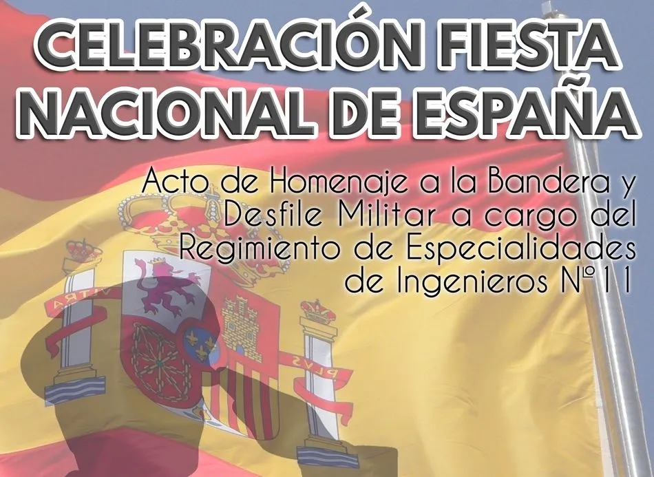 La Plaza Mayor acogerá el jueves un desfile militar y un homenaje a la bandera