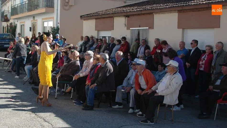 La actuación de canción española fue muy aplaudida por el público / SILVESTRE