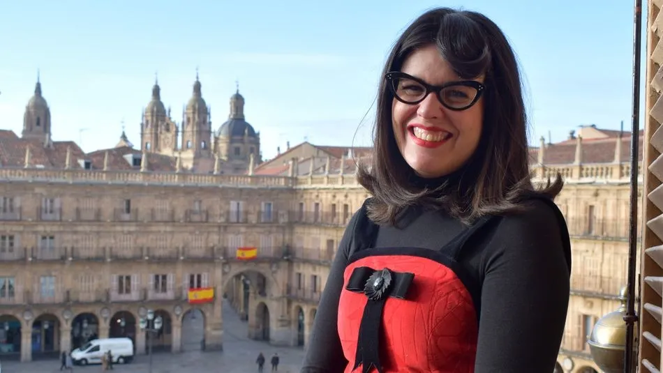Virgina Carrera, concejal de Ganemos Salamanca