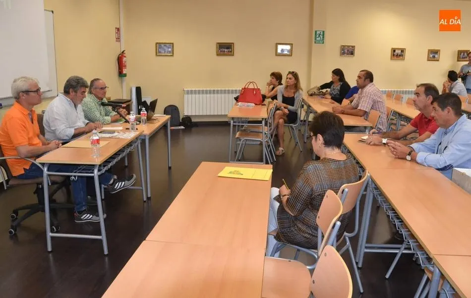 Algunos de los participantes en la primera jornada técnica celebrada en Ciudad Rodrigo el mes pasado