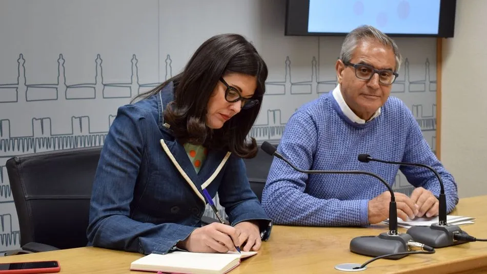 Virginia Carrera y Gabriel  Risco.