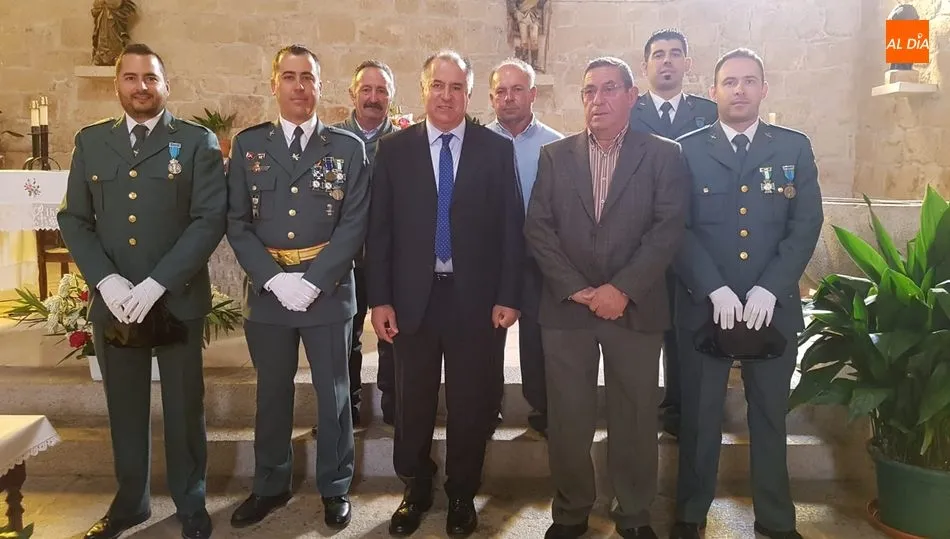 Los guardias civiles del cuartel de Villarino celebran el día de su patrona  