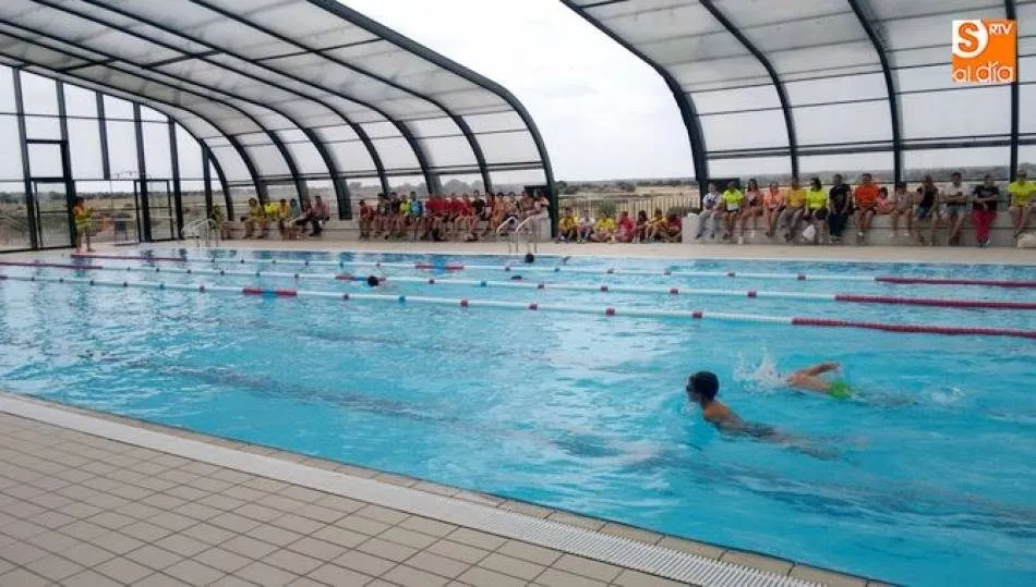 La piscina climatizada de Sardón de los Frailes inicia la temporada de invierno