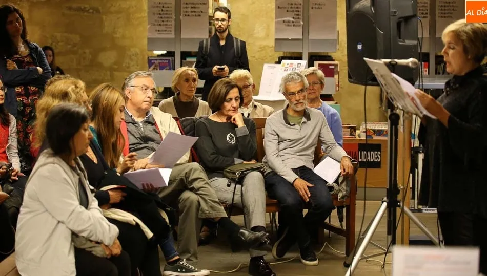 Jornada de lecturas en voz alta en la Casa de las Conchas / Foto: Alberto Martín.