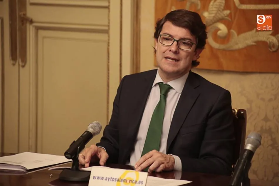 Alfonso Fernández Mañueco, alcalde de Salamanca