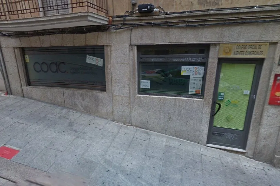 Sede del Colegio Profesional de Agentes Comerciales, en la calle Miñagustín
