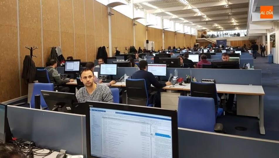 Interior del centro de esta empresa en Aldeatejada