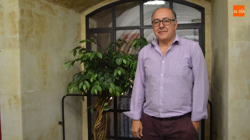 El alcalde de Monterrubio, Manuel José Moro Rodríguez