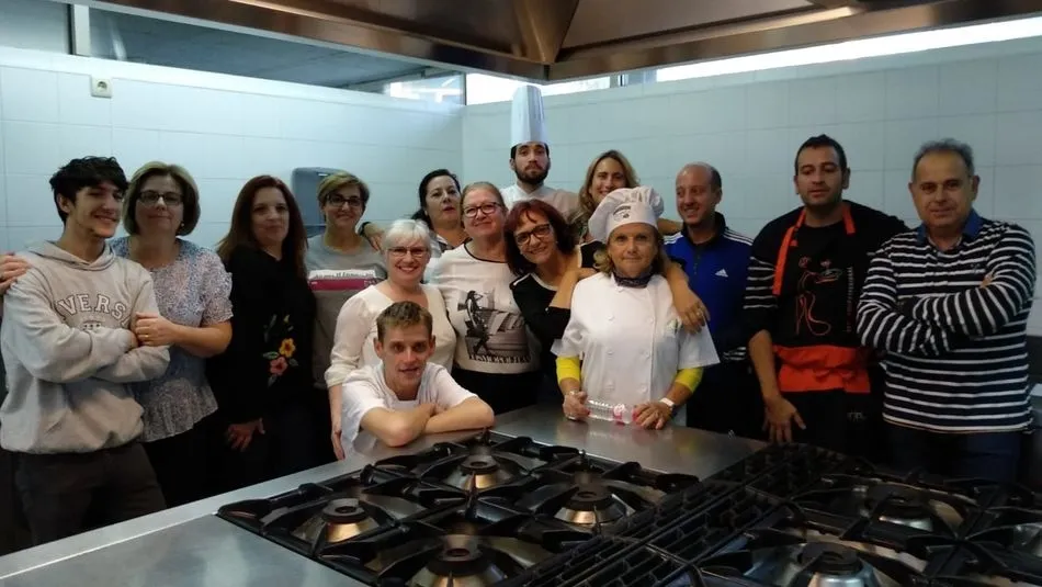 Alumnos de la Escuela de Hostelería de Santa Marta de Tormes