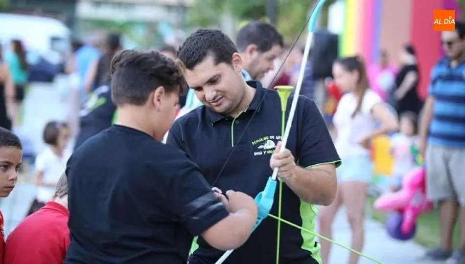 José Antonio Pedraza Rojo, responsable de Remolino de Arte, en una actividad anterior