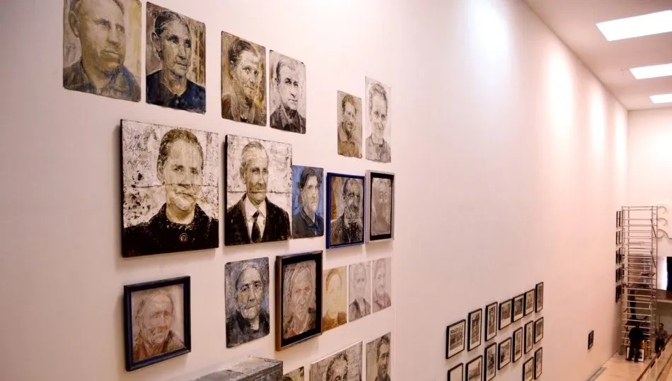 Florencio Maíllo donará a la Junta de Castilla y León los 25 cuadros que ya pueden contemplarse en el interior de este museo