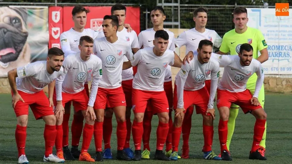 Once inicial del pasado fin de semana del Santa Marta ante el Tordesillas. Foto: Alberto Martín