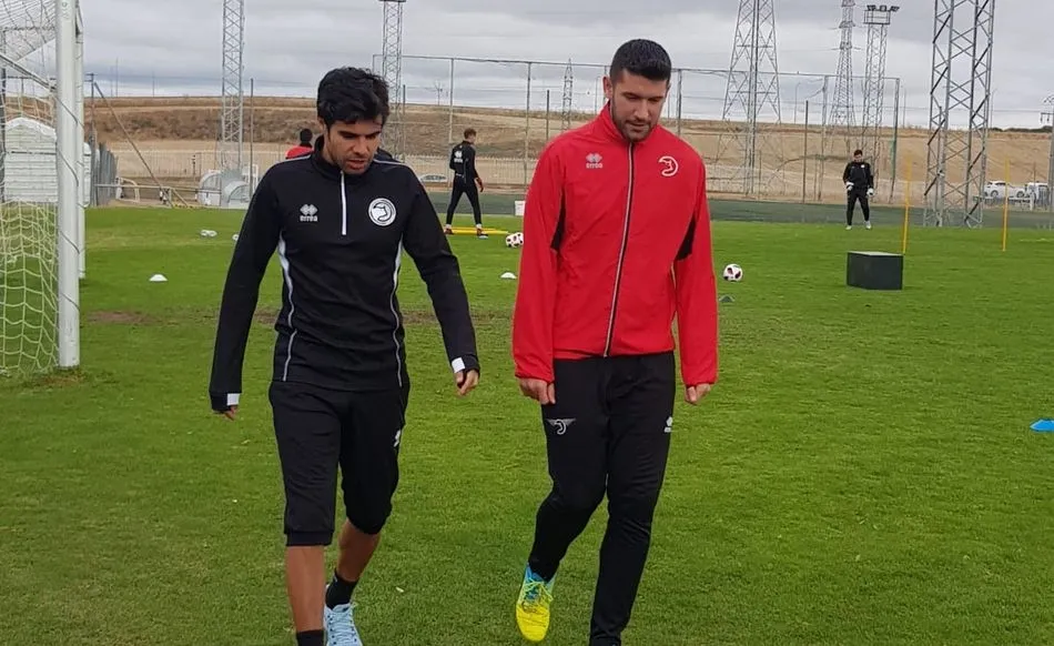 Jorge Alonso aún trabaja al margen del grupo porque está en una primera fase de recuperación