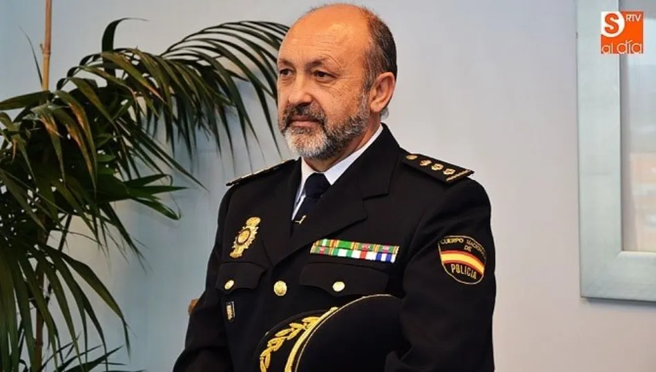 Francisco Martín Ancín, comisario principal de Salamanca