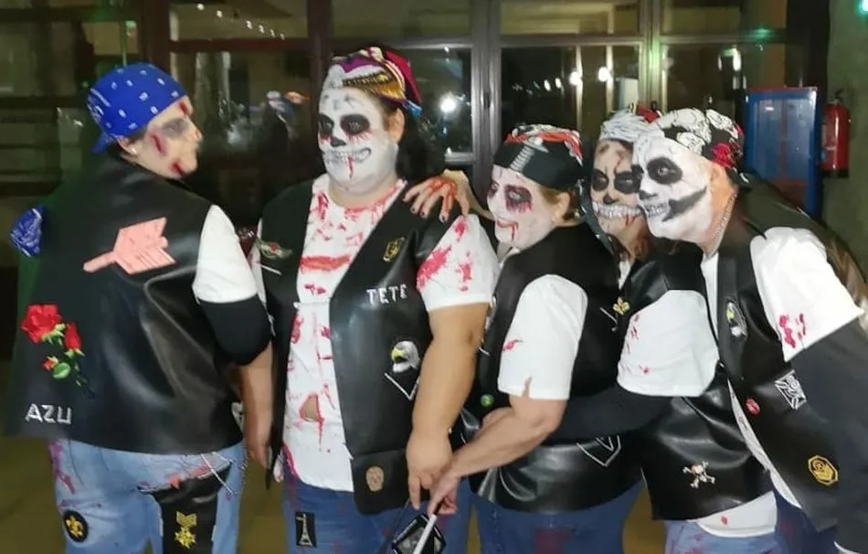 El Bar Las Peñas de Sardón de los Frailes ‘siembra el terror’ en halloween  