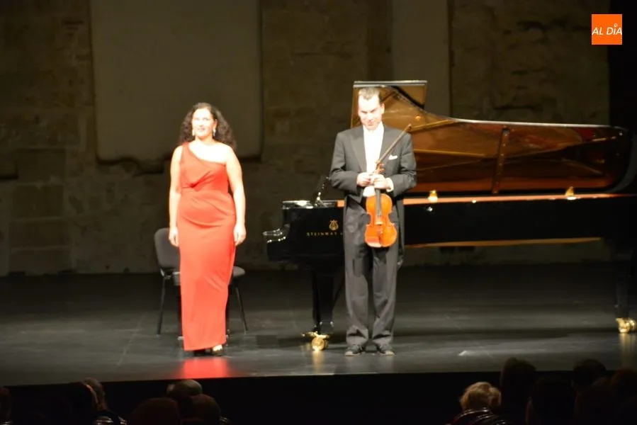 Daniel Röhn y Milana Chernyavska en el Liceo / Foto: Lydia González.