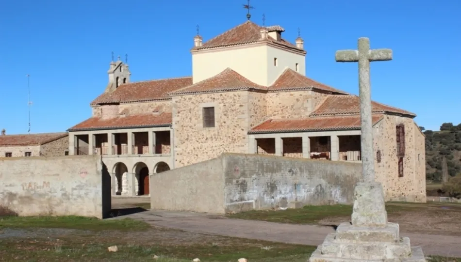 Santuario de Valdejimena, en el municipio de Horcajo Medianero, en la comarca de la Tierra de Alba, donde reside desde 2011 el religioso benedictino Francisco Carreras, según El País