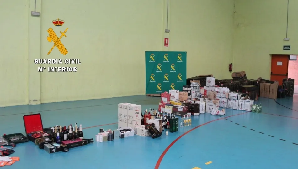 Algunos de los efectos intervenidos en esta operación