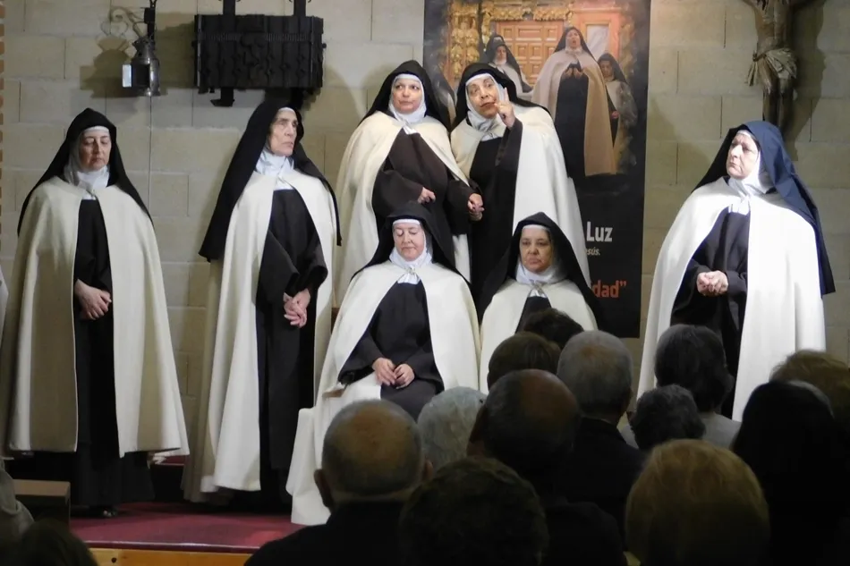 Representación de Teresa, la jardinera de la luz, en Zamora