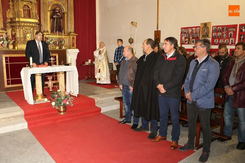 La iglesia de San Martín de Tours fue la protagonista de los actos conmemorativos en Cristóbal
