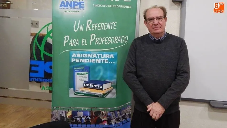 Nicolás Avila Villanueva, vicepresidente de ANPE Castilla y León y presidente de Salamanca