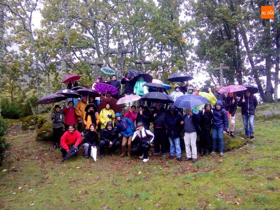 Los participantes disfrutaron de las propuestas de turismo activo pese a la intensa lluvia