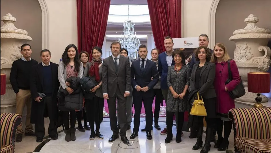 Julio López Revuelta durante su encuentro con importantes Agencias de Viajes Receptivas de Japón