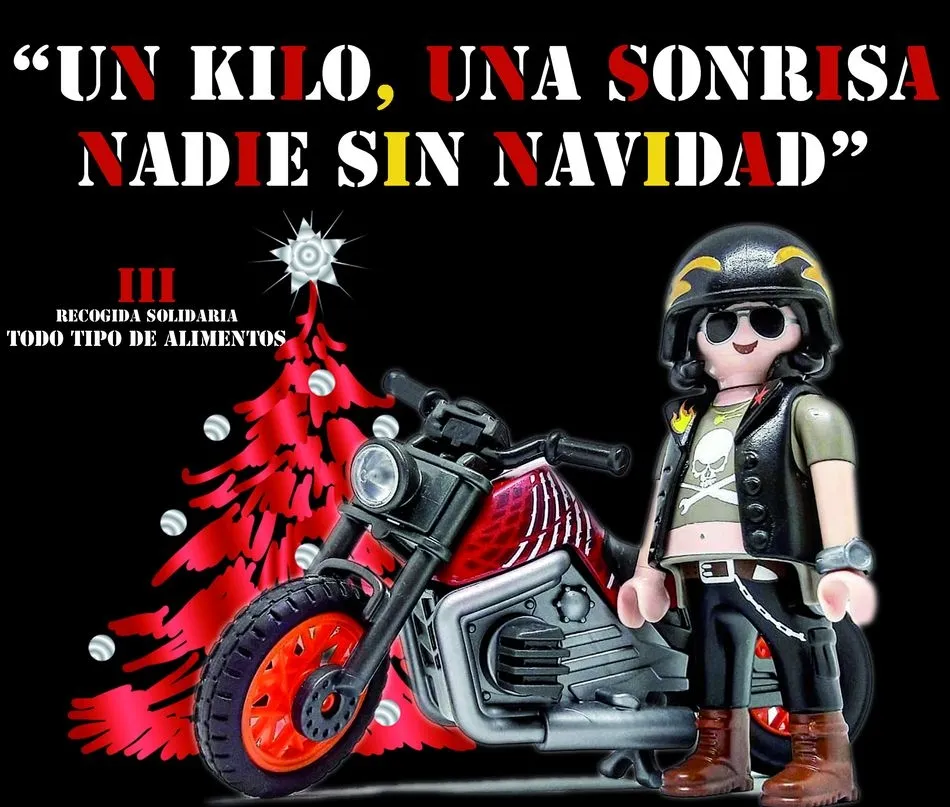 La Asociación Motera de Castellanos de Moriscos organiza la III Recogida Solidaria de Alimentos  