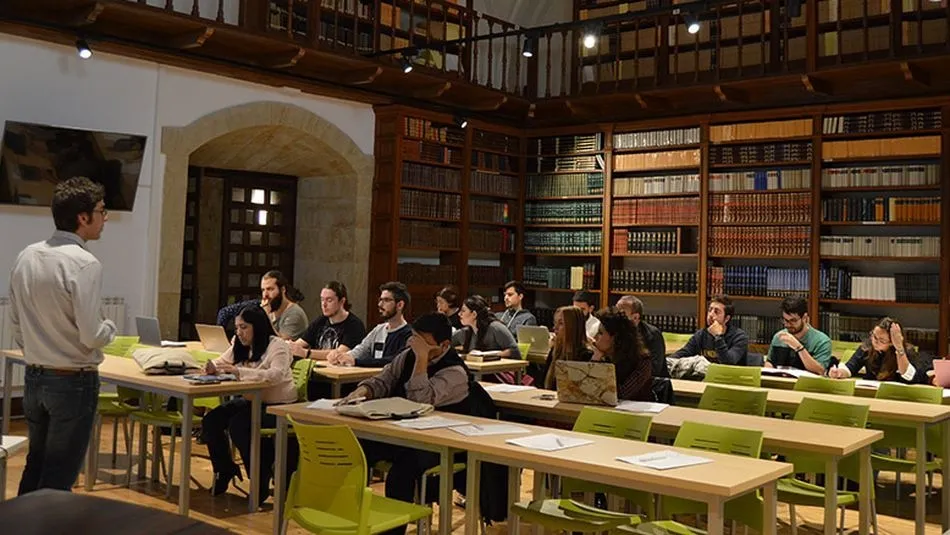 Un instante de la actividad.