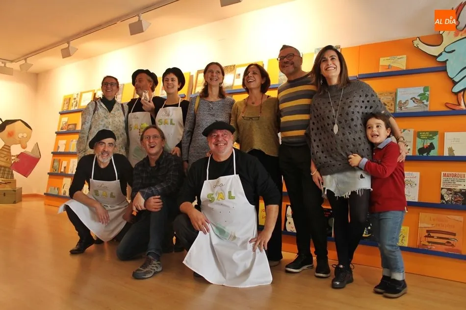 La Asociación de Animación a la Lectura La Sal, en la presentación este sábado en Salamanca