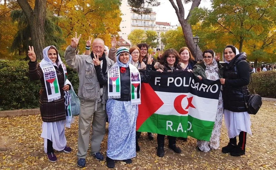 Representación salmantina en la manifestación celebrada este sábado en Madrid