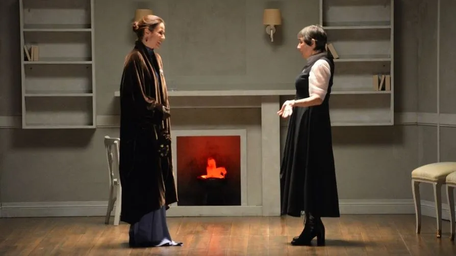 Representación de La vuelta de Nora en el Teatro Liceo. Foto: Lydia González