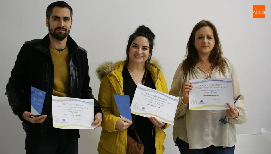 Julio Gorgé Frochoso, Rosa Sánchez Arroyo y Beatriz Cervantes / Foto: Alberto Martín.