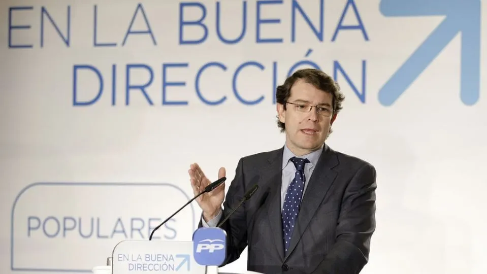 Alfonso Fernández Mañueco, candidato del PP a la presidencia de Castilla y León