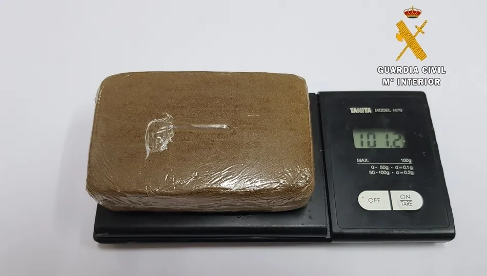 Droga intervenida en esta operación