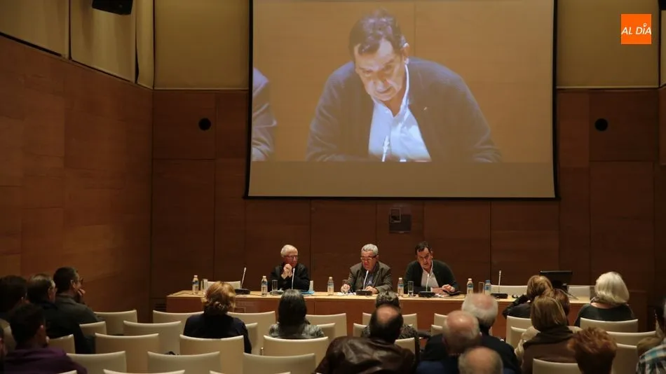 Un instante de la representación en el Centro de la Memoria Histórica. Fotos: Alberto Martín