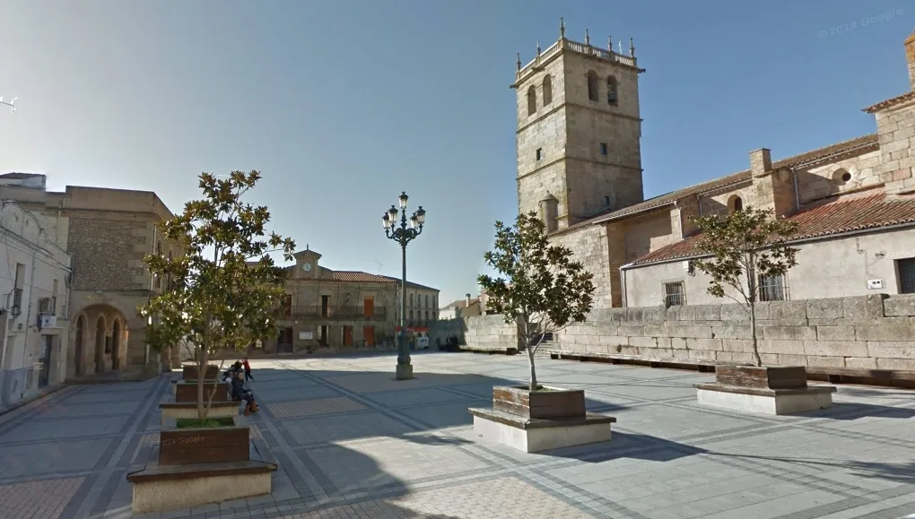 Plaza de España de Vitigudino / GOOGLE MAPS