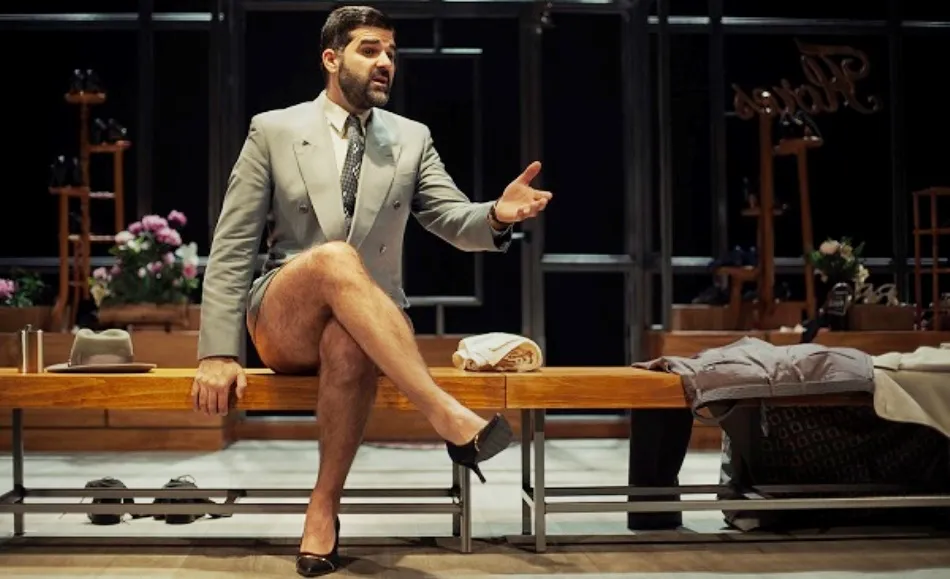 Pablo Messiez en una de las escenas de este montaje