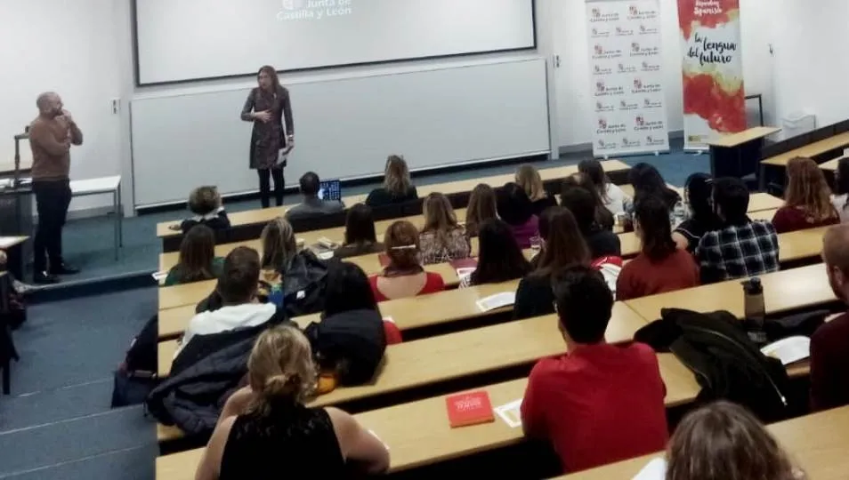 Salamanca, Ciudad del Español ha participado en Warwick con una presentación de la marca y los centros de español de Salamanca -Colegio Delibes, DICE, Enforex, Mester, ISLA- 