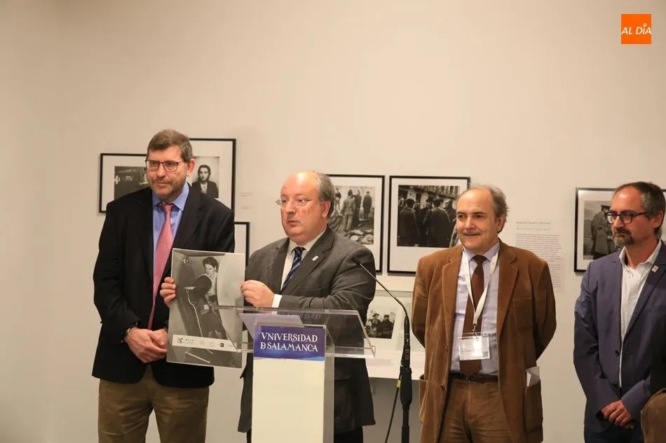 Inauguración de la exposición Intérpretes pioneras, en la Hospedería Fonseca. Foto: Alberto Martín