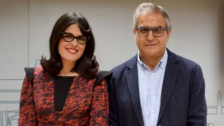 Virginia Carrera y Gabriel Risco, concejales de Ganemos Salamanca