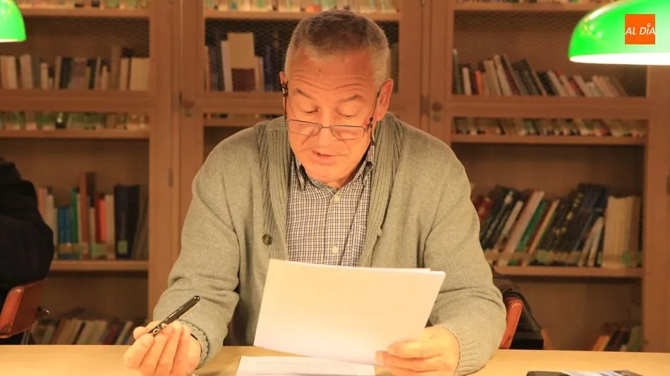 Luis Guitarreo en la Casa de las Conchas / Foto: Alberto Martín.