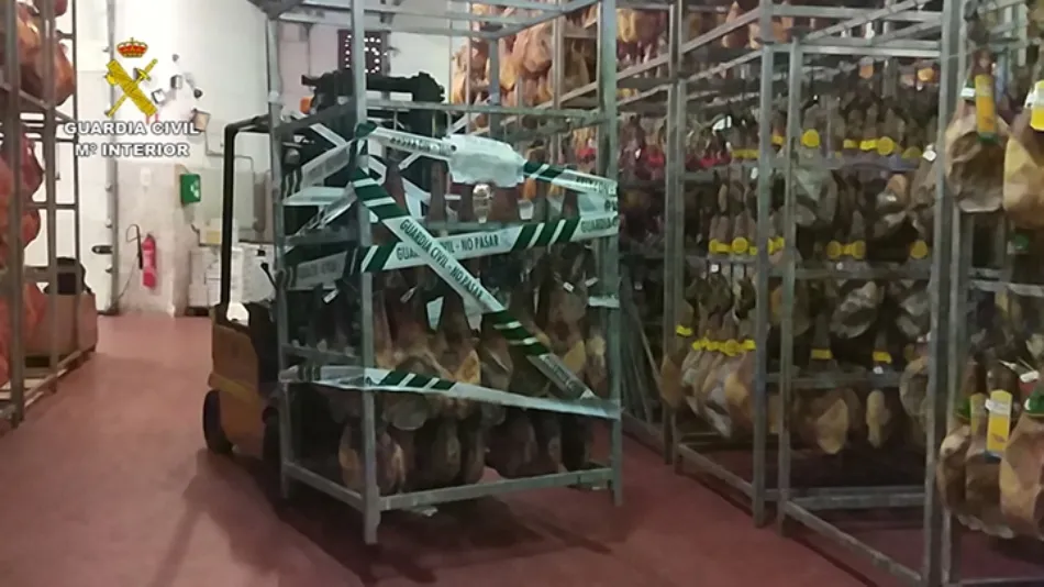 Material intervenido por la Guardia Civil en esta operación