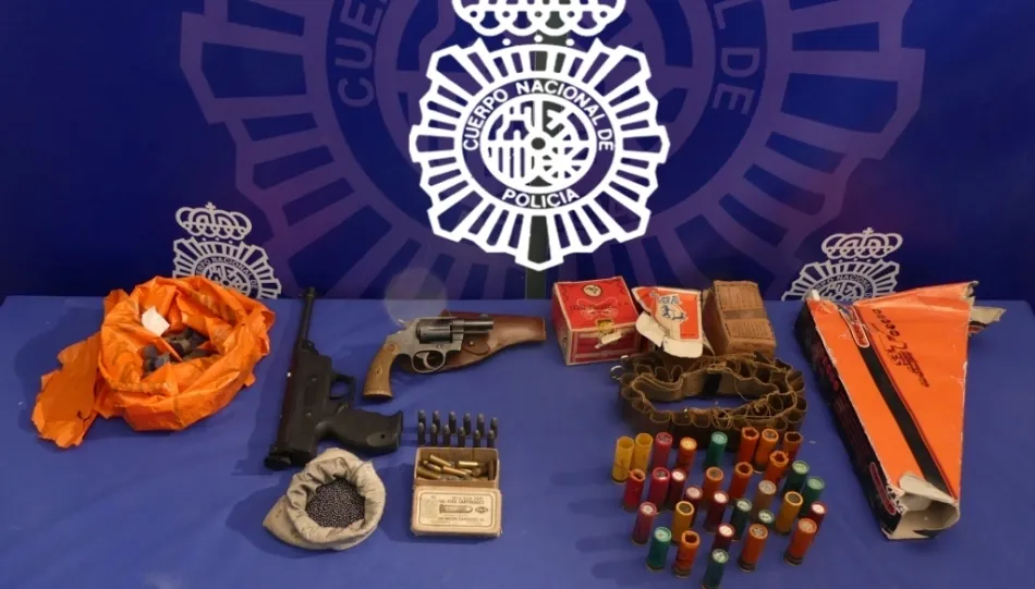 Material intervenido en esta detención