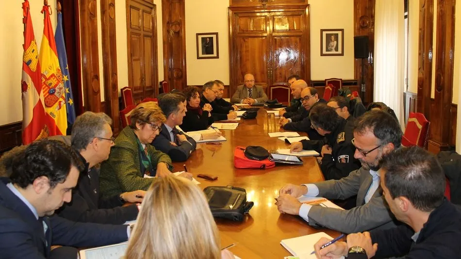 Reunión de la Junta Local de Seguridad.