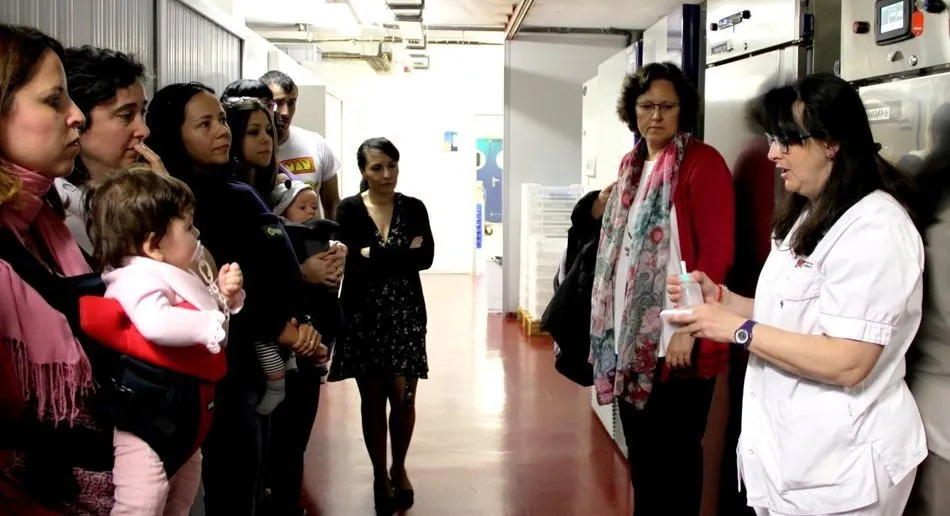 El Banco de Leche nació hace tres años impulsado por el Servicio de Nenonatología del Río Hortega